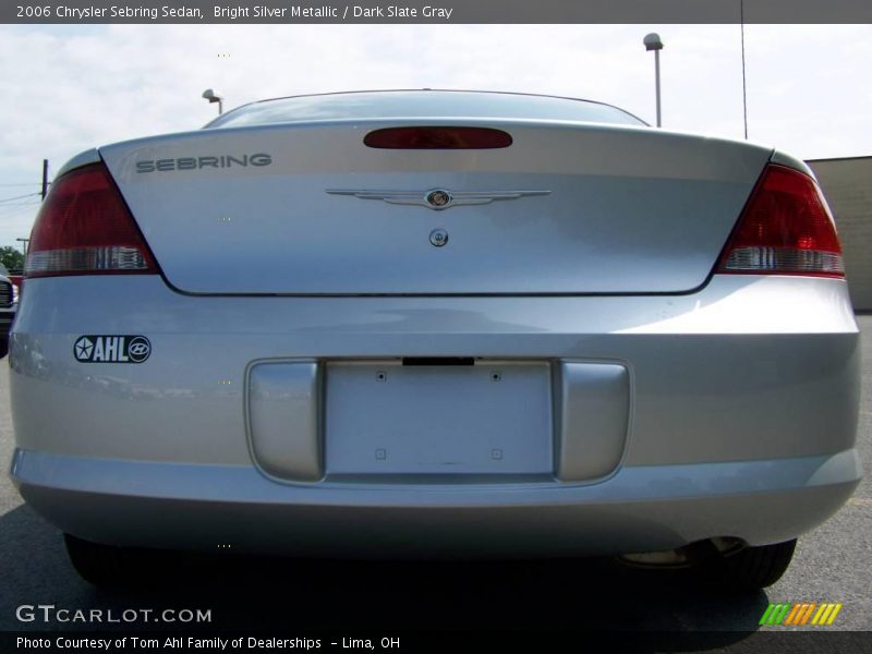 Bright Silver Metallic / Dark Slate Gray 2006 Chrysler Sebring Sedan
