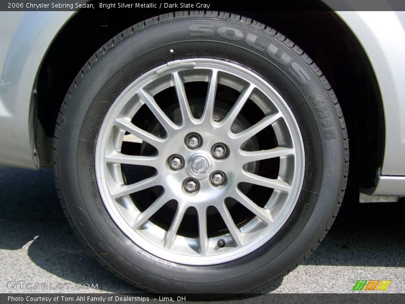 Bright Silver Metallic / Dark Slate Gray 2006 Chrysler Sebring Sedan
