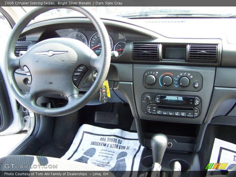 Bright Silver Metallic / Dark Slate Gray 2006 Chrysler Sebring Sedan