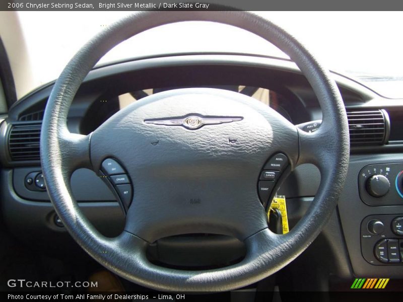 Bright Silver Metallic / Dark Slate Gray 2006 Chrysler Sebring Sedan