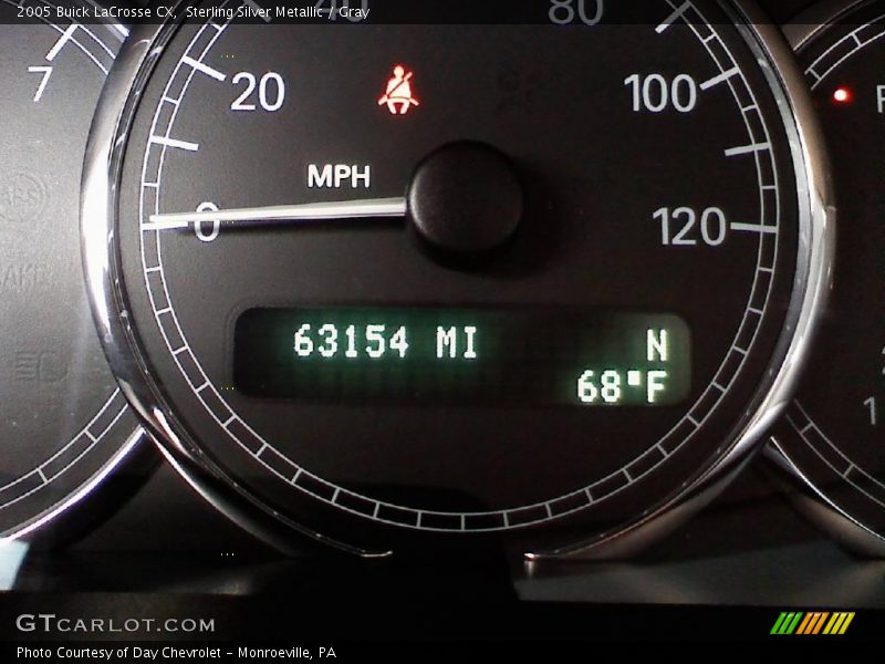 Sterling Silver Metallic / Gray 2005 Buick LaCrosse CX