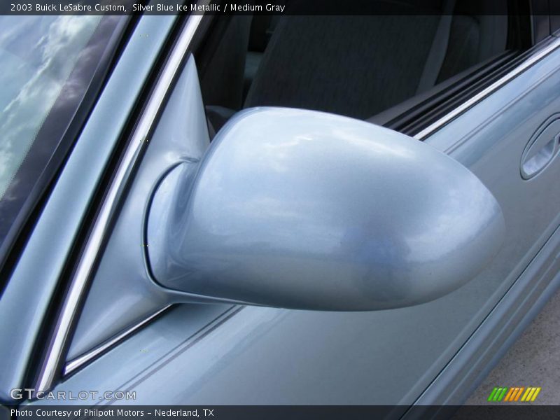 Silver Blue Ice Metallic / Medium Gray 2003 Buick LeSabre Custom