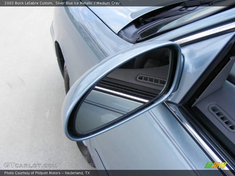 Silver Blue Ice Metallic / Medium Gray 2003 Buick LeSabre Custom