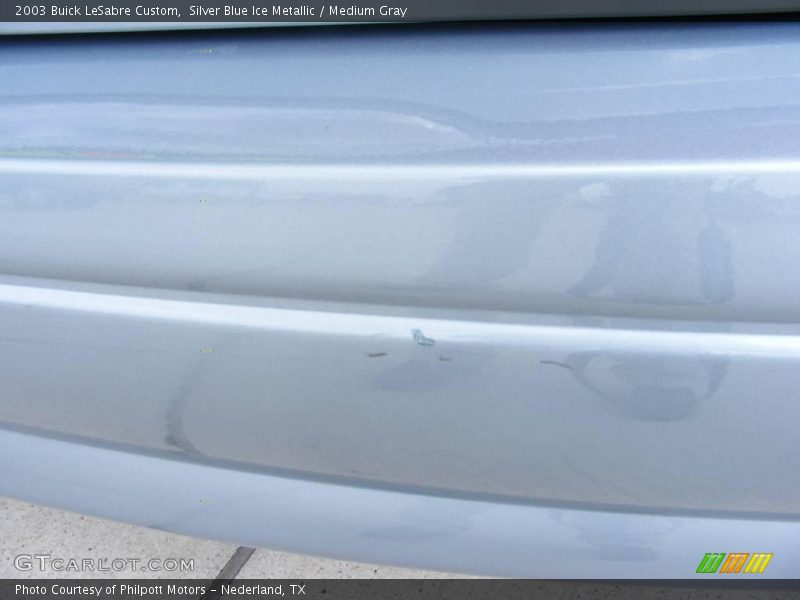 Silver Blue Ice Metallic / Medium Gray 2003 Buick LeSabre Custom