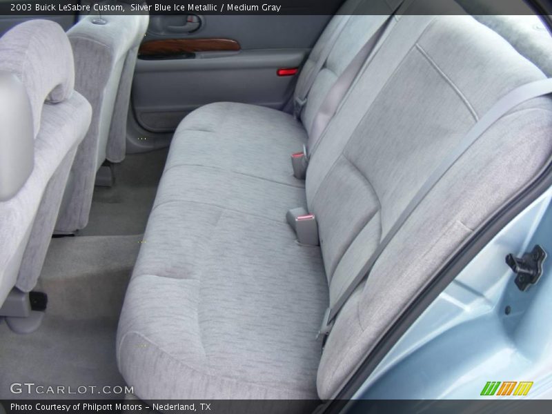Silver Blue Ice Metallic / Medium Gray 2003 Buick LeSabre Custom