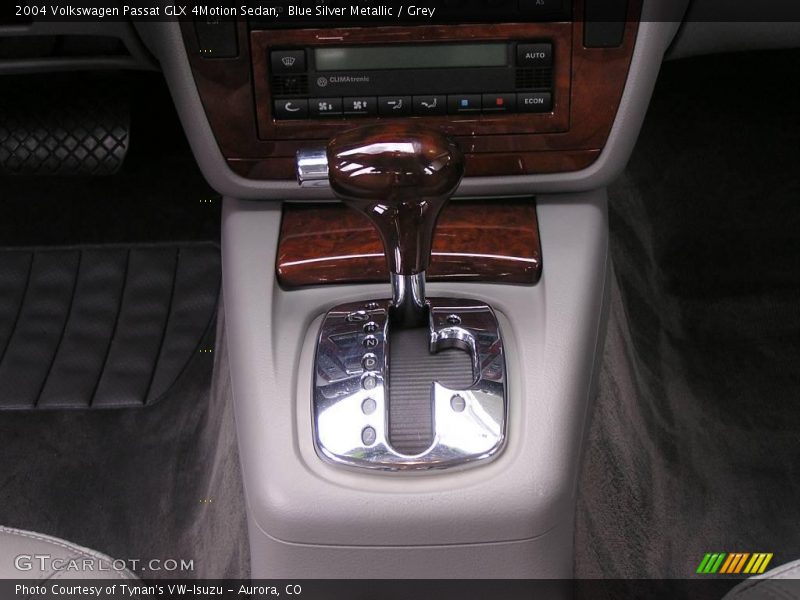 Blue Silver Metallic / Grey 2004 Volkswagen Passat GLX 4Motion Sedan