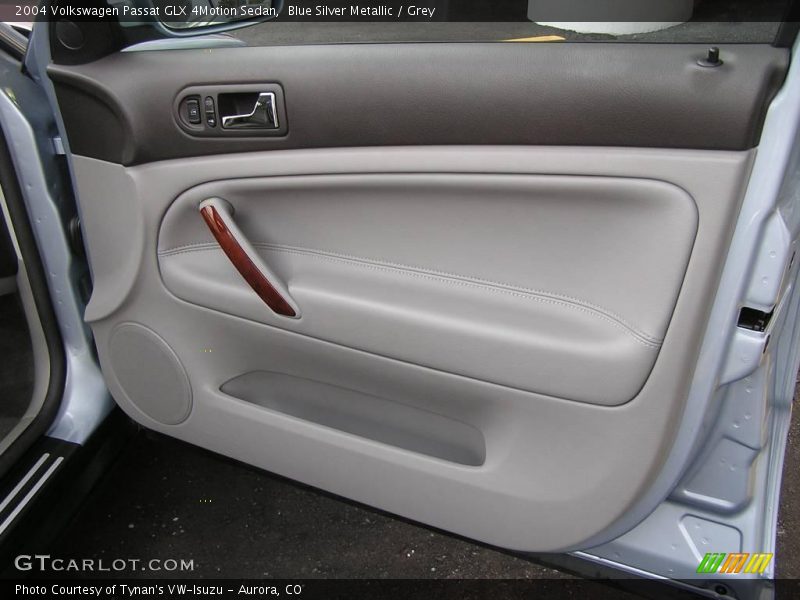 Blue Silver Metallic / Grey 2004 Volkswagen Passat GLX 4Motion Sedan