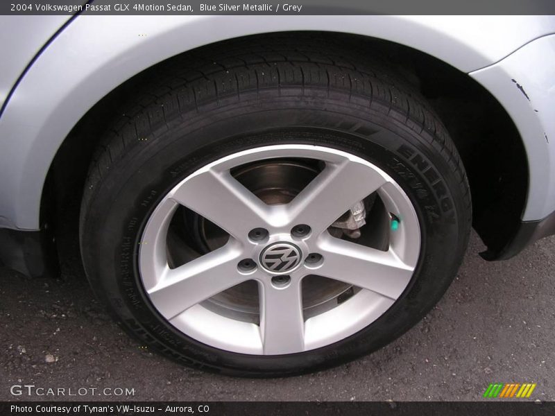 Blue Silver Metallic / Grey 2004 Volkswagen Passat GLX 4Motion Sedan