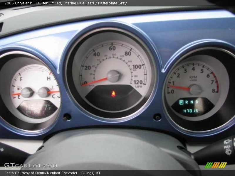Marine Blue Pearl / Pastel Slate Gray 2006 Chrysler PT Cruiser Limited