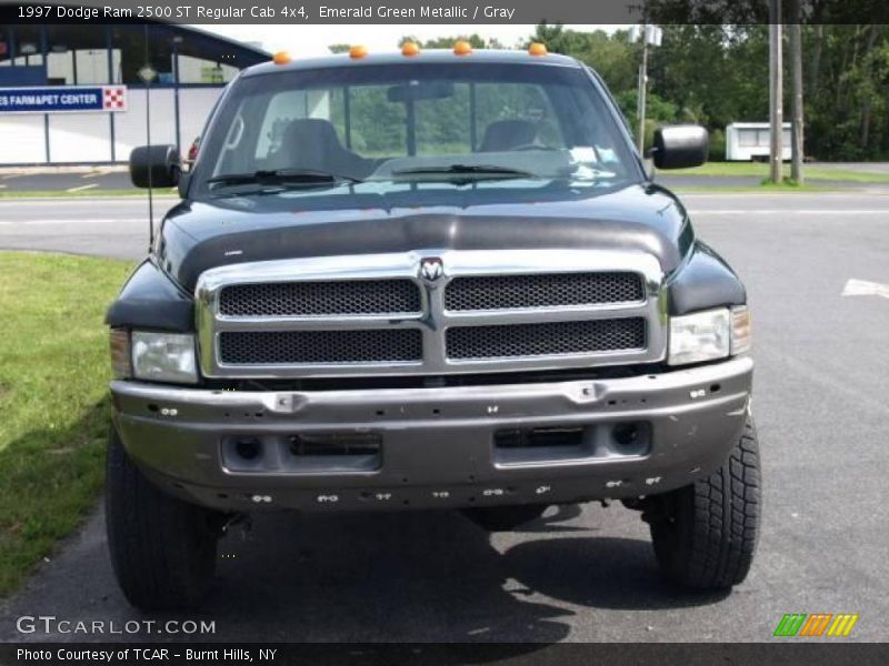 Emerald Green Metallic / Gray 1997 Dodge Ram 2500 ST Regular Cab 4x4