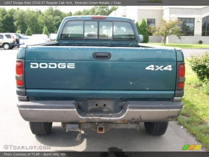 Emerald Green Metallic / Gray 1997 Dodge Ram 2500 ST Regular Cab 4x4