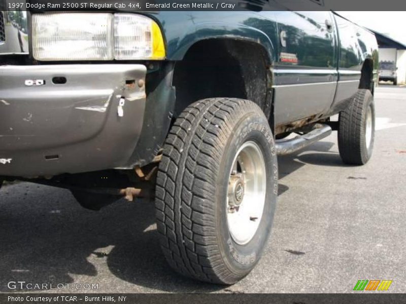 Emerald Green Metallic / Gray 1997 Dodge Ram 2500 ST Regular Cab 4x4