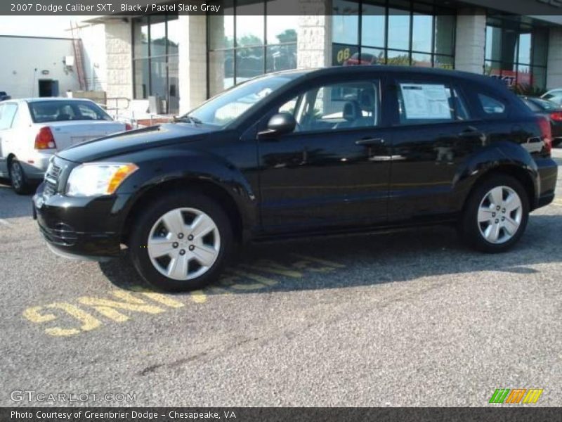 Black / Pastel Slate Gray 2007 Dodge Caliber SXT