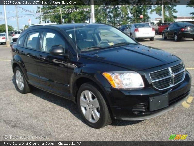 Black / Pastel Slate Gray 2007 Dodge Caliber SXT
