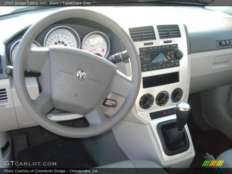 Black / Pastel Slate Gray 2007 Dodge Caliber SXT