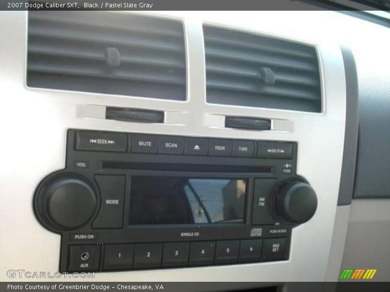 Black / Pastel Slate Gray 2007 Dodge Caliber SXT