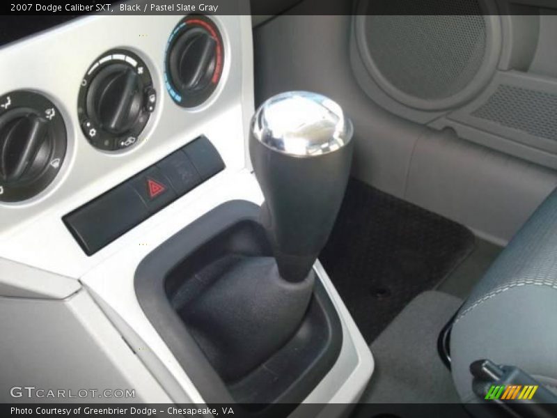 Black / Pastel Slate Gray 2007 Dodge Caliber SXT