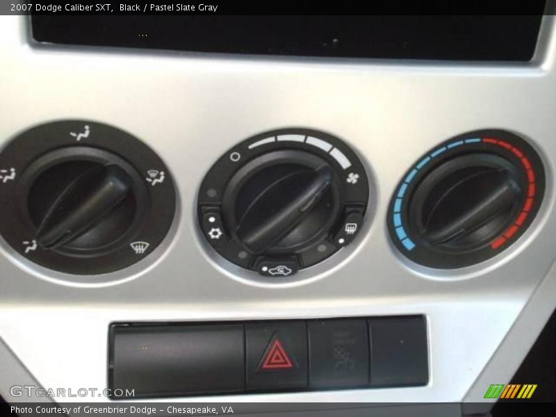 Black / Pastel Slate Gray 2007 Dodge Caliber SXT