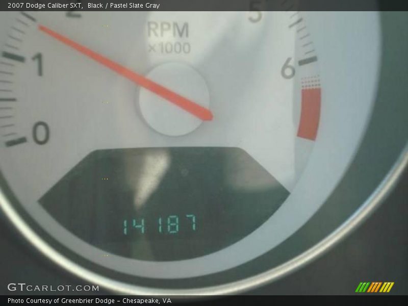 Black / Pastel Slate Gray 2007 Dodge Caliber SXT