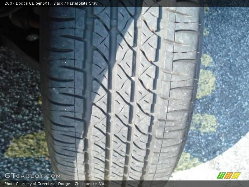 Black / Pastel Slate Gray 2007 Dodge Caliber SXT