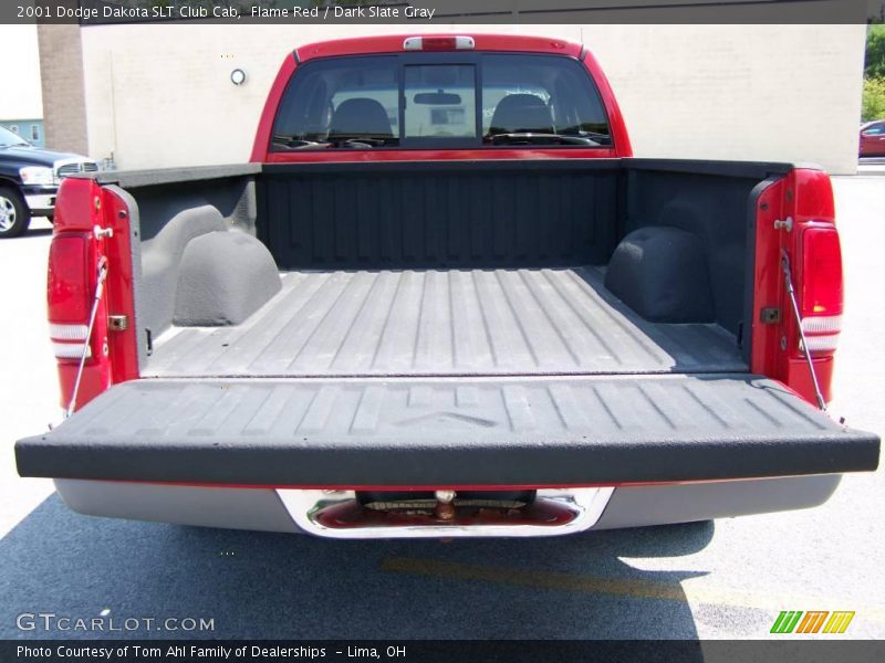 Flame Red / Dark Slate Gray 2001 Dodge Dakota SLT Club Cab