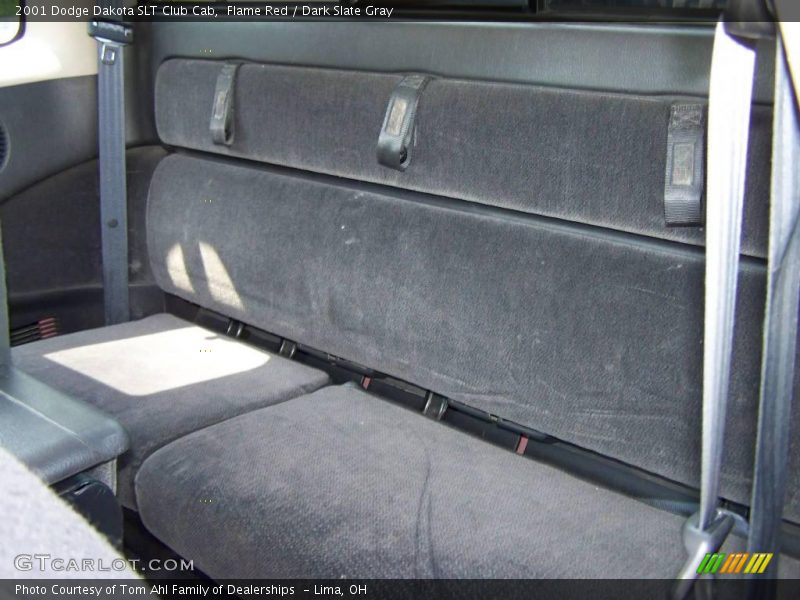 Flame Red / Dark Slate Gray 2001 Dodge Dakota SLT Club Cab