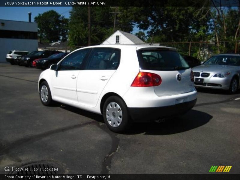 Candy White / Art Grey 2009 Volkswagen Rabbit 4 Door