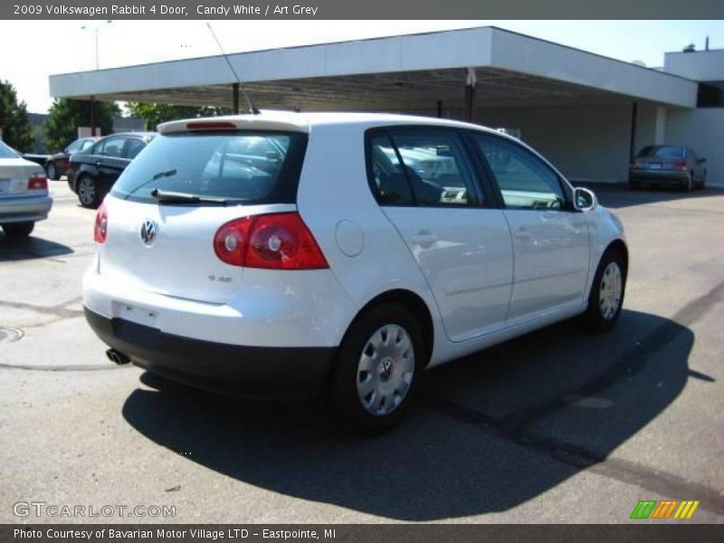 Candy White / Art Grey 2009 Volkswagen Rabbit 4 Door