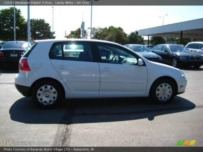 Candy White / Art Grey 2009 Volkswagen Rabbit 4 Door