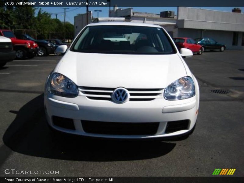 Candy White / Art Grey 2009 Volkswagen Rabbit 4 Door