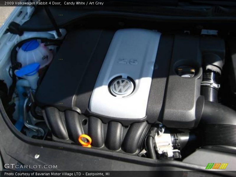 Candy White / Art Grey 2009 Volkswagen Rabbit 4 Door