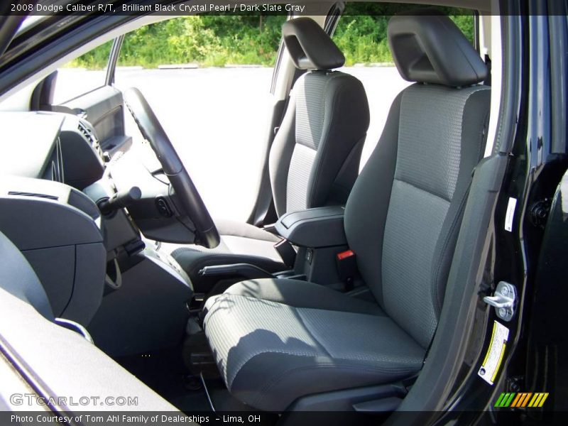 Brilliant Black Crystal Pearl / Dark Slate Gray 2008 Dodge Caliber R/T