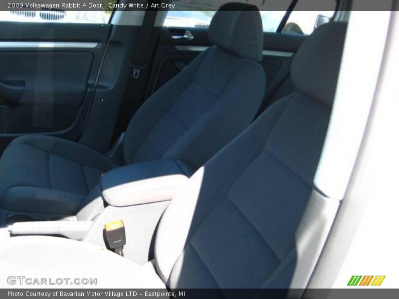 Candy White / Art Grey 2009 Volkswagen Rabbit 4 Door