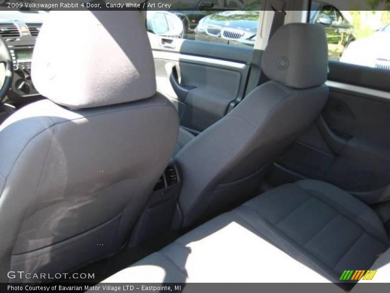 Candy White / Art Grey 2009 Volkswagen Rabbit 4 Door
