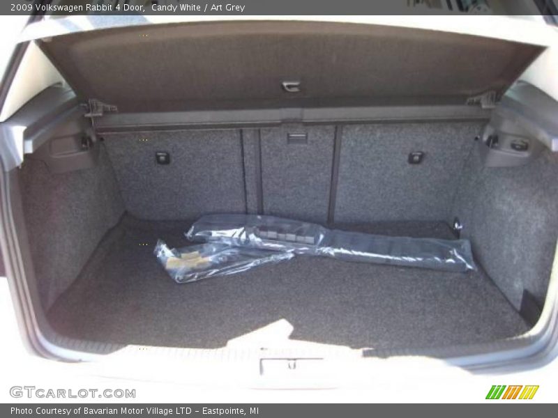 Candy White / Art Grey 2009 Volkswagen Rabbit 4 Door