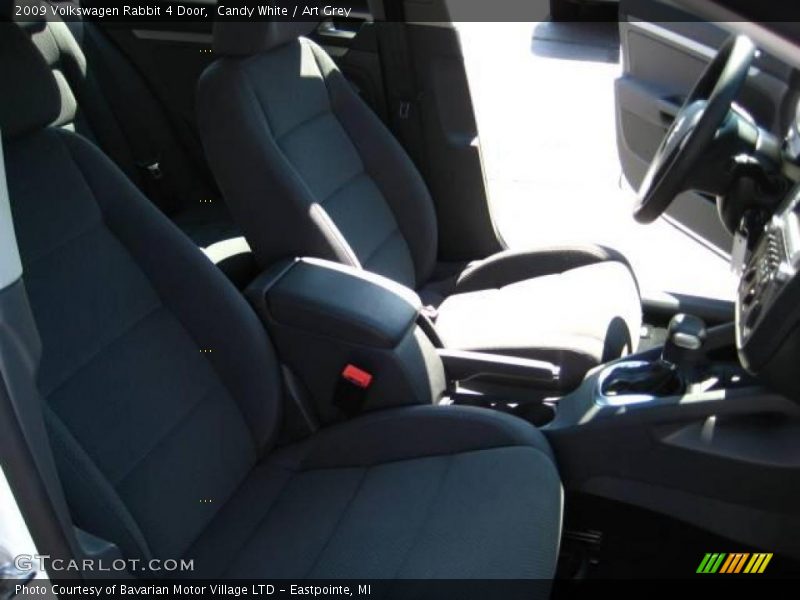 Candy White / Art Grey 2009 Volkswagen Rabbit 4 Door