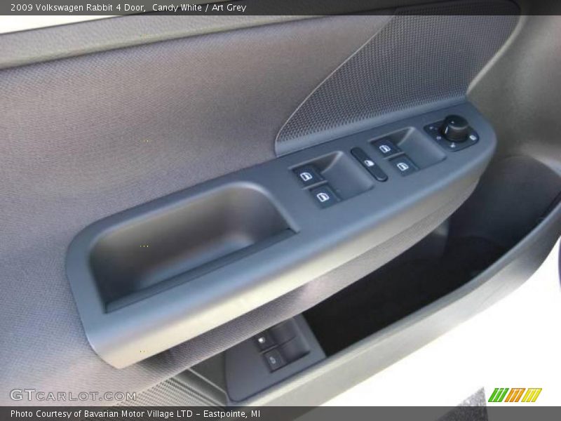Candy White / Art Grey 2009 Volkswagen Rabbit 4 Door