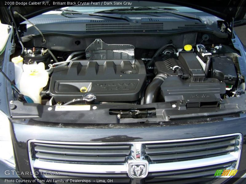 Brilliant Black Crystal Pearl / Dark Slate Gray 2008 Dodge Caliber R/T