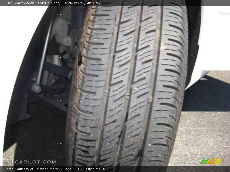 Candy White / Art Grey 2009 Volkswagen Rabbit 4 Door