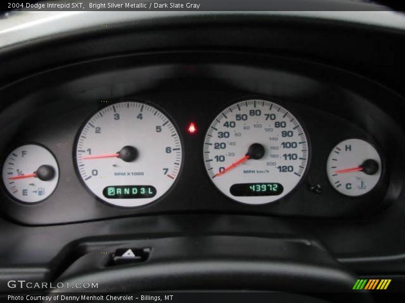 Bright Silver Metallic / Dark Slate Gray 2004 Dodge Intrepid SXT