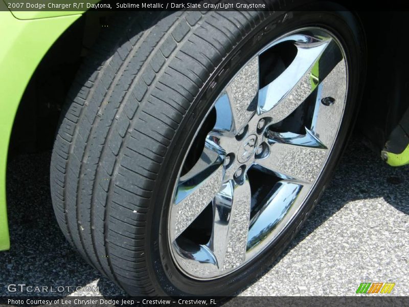 Sublime Metallic / Dark Slate Gray/Light Graystone 2007 Dodge Charger R/T Daytona