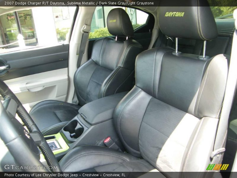  2007 Charger R/T Daytona Dark Slate Gray/Light Graystone Interior