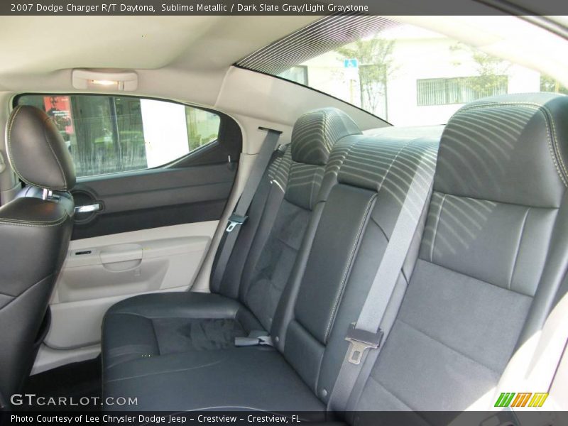 Sublime Metallic / Dark Slate Gray/Light Graystone 2007 Dodge Charger R/T Daytona
