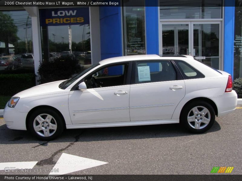 White / Cashmere Beige 2006 Chevrolet Malibu Maxx LT Wagon