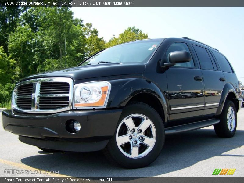 Black / Dark Khaki/Light Khaki 2006 Dodge Durango Limited HEMI 4x4