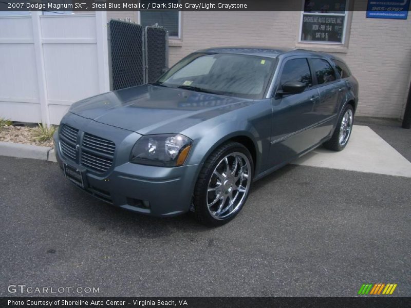 Steel Blue Metallic / Dark Slate Gray/Light Graystone 2007 Dodge Magnum SXT