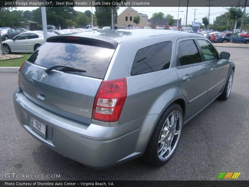 Steel Blue Metallic / Dark Slate Gray/Light Graystone 2007 Dodge Magnum SXT