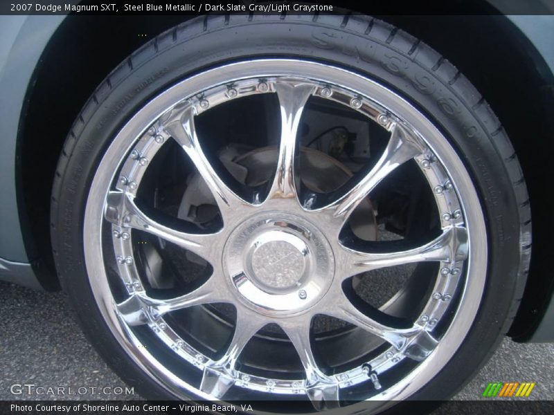 Steel Blue Metallic / Dark Slate Gray/Light Graystone 2007 Dodge Magnum SXT