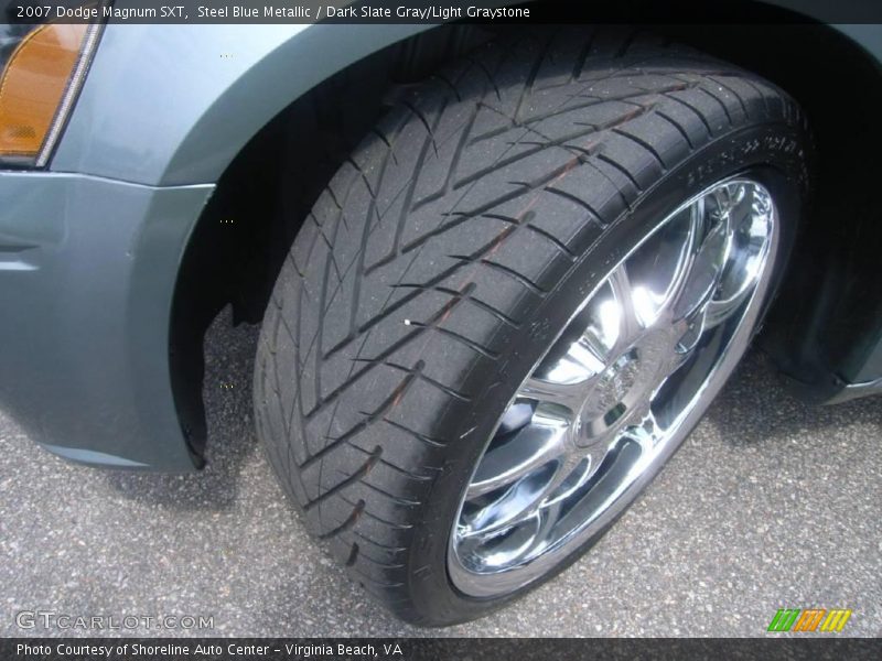 Steel Blue Metallic / Dark Slate Gray/Light Graystone 2007 Dodge Magnum SXT