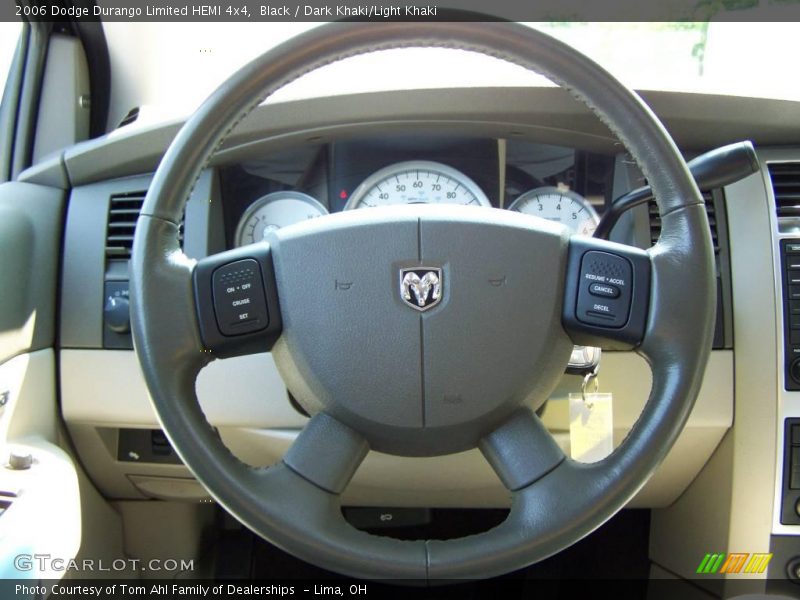 Black / Dark Khaki/Light Khaki 2006 Dodge Durango Limited HEMI 4x4